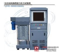 全自动电脑恒应力压力试验机
